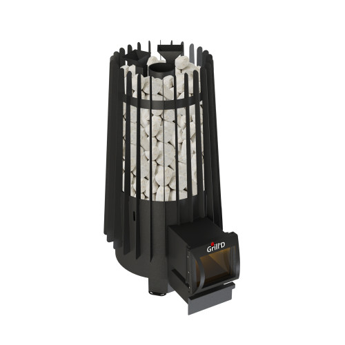 Дровяная банная печь Grill'D Cometa Vega 180 Long