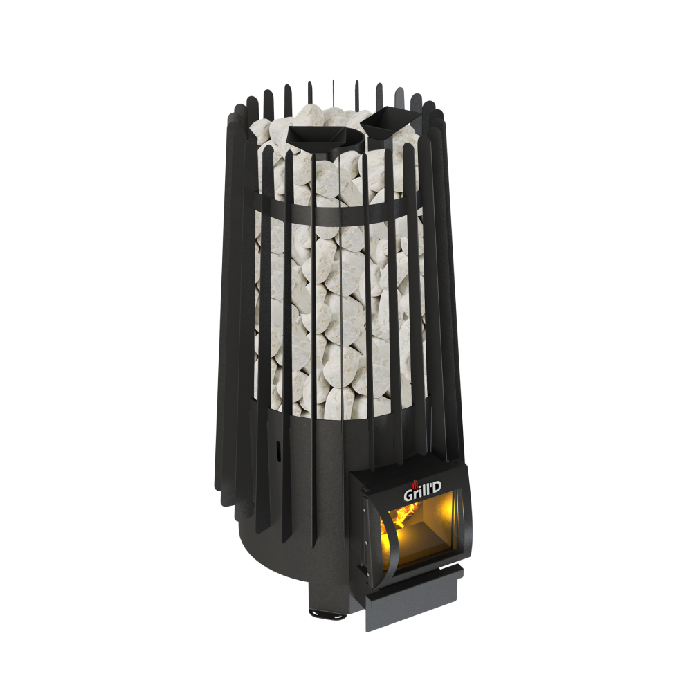 Дровяная банная печь Grill'D Cometa Vega 180 Short Pro
