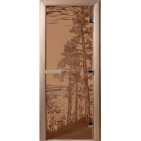 Дверь Doorwood Рассвет Бронза матовая Дверь Doorwood Рассвет Бронза матовая
