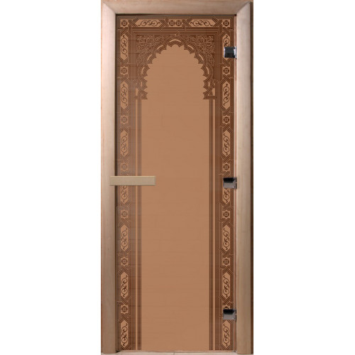 Дверь Doorwood Восточная Арка Бронза матовая