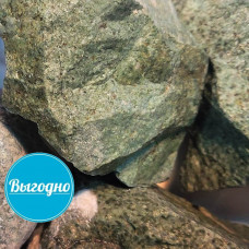 Камни для бани Жадеит Хакасский колотый 10кг Камни для бани Жадеит Хакасский колотый 10кг