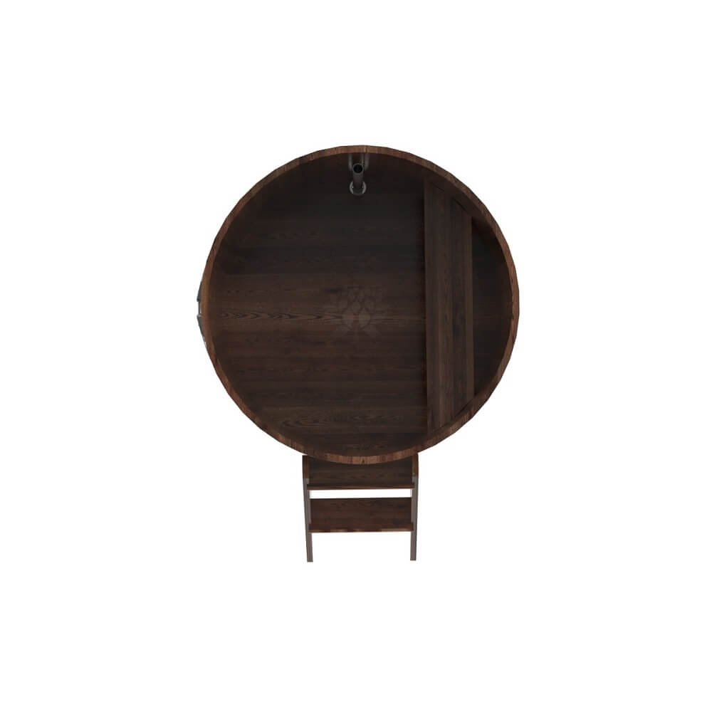 Купель круглая BentWood D=1,17 лиственница мореная премиум