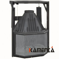 Каминная топка чугунная Мета Призма 850П с подъемным механизмом Каминная топка чугунная Мета Призма 850П с подъемным механизмом