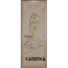 Дверь Doorwood Дженефер бронза матовая, коробка-алюминий 80х200см Дверь Doorwood Дженефер бронза матовая, коробка-алюминий 80х200см