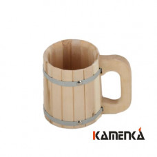 Кружка бондарная липа 0,6л М-70